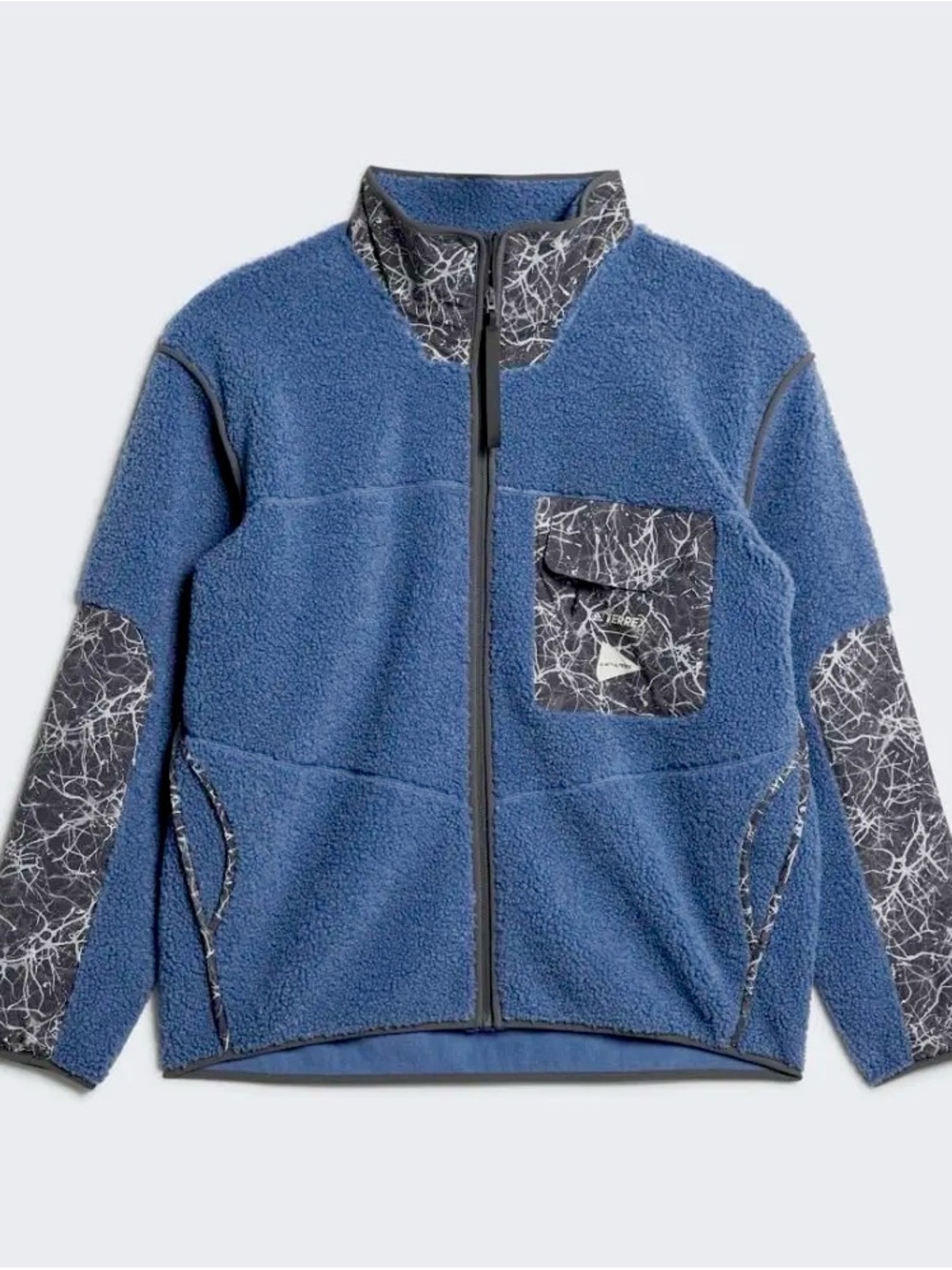 NWT adidas Terrex x and wander
Fleece Jacket Wonder Steel Blue
Men's M